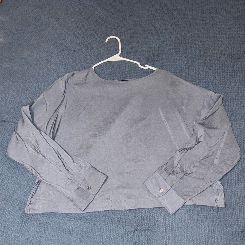 Madewell long sleeve with back cutout
